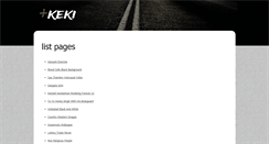 Desktop Screenshot of keki.info