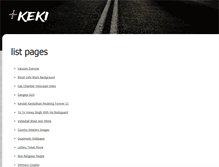 Tablet Screenshot of keki.info
